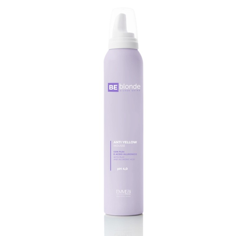 BE BLONDE SILVER SHINE ANTI-YELLOW MOUSSE - EMMEBI