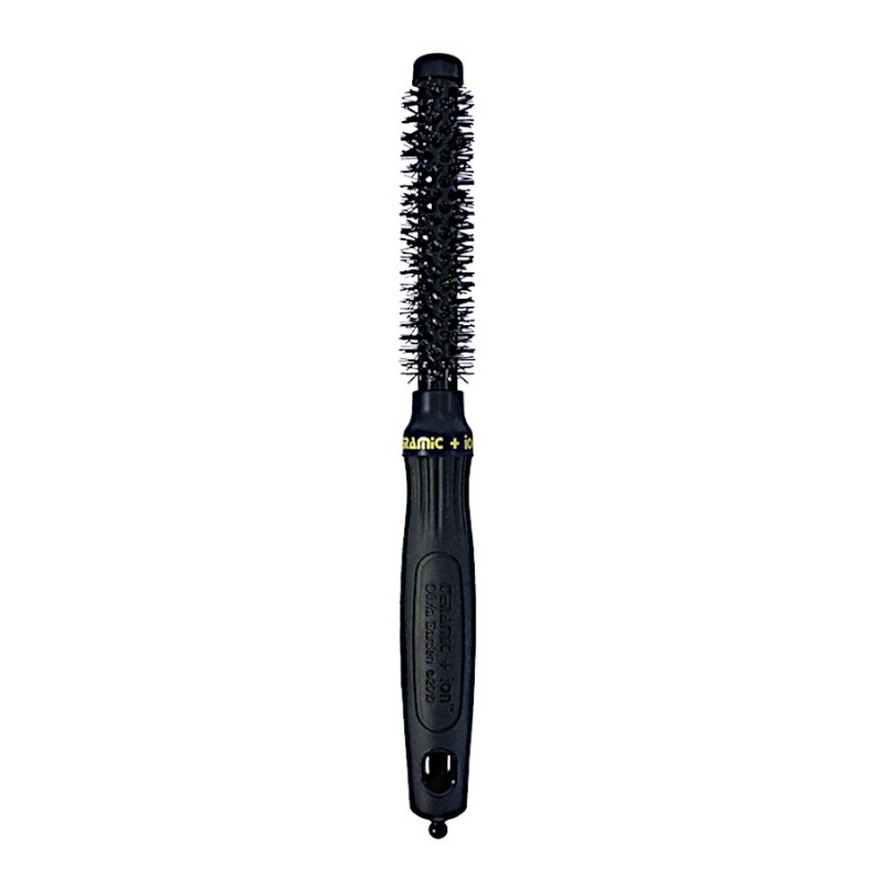SPAZZOLA TERMICA BLOWOUT SHINE BLACK - OLIVIA GARDEN