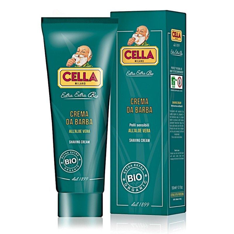 CREMA DA BARBA ALL'ALOE VERA - CELLA