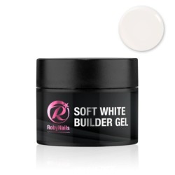 SOFT WHITE BUILDER GEL - ROBY NAILS