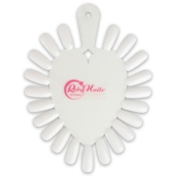 DISPLAY CUORE BIANCO TRASPARENTE - ROBY NAILS