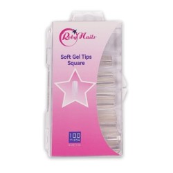 SOFT GEL TIP SQUARE - ROBY NAILS