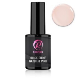 QUICK SHINE NATURAL PINK - ROBY NAILS