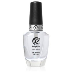 NAIL DRESS GEL EFFECT TOP COAT - ROBY NAILS