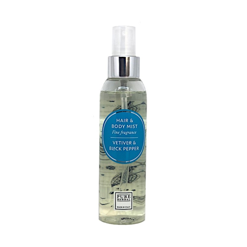 HAIR & BODY MIST VETIVER & BLACK PEPPER - PHC